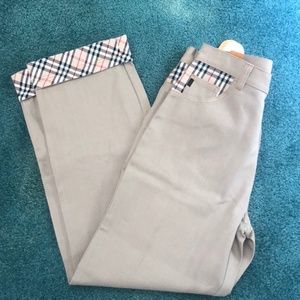 THE Hip Hop Elements Jeans Mens 44 Khaki Tan Nova Tartan Check New with Tags